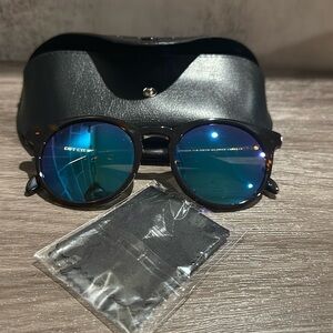 DIFF eyewear mirrored Charlie polarized sunglasses NWOT